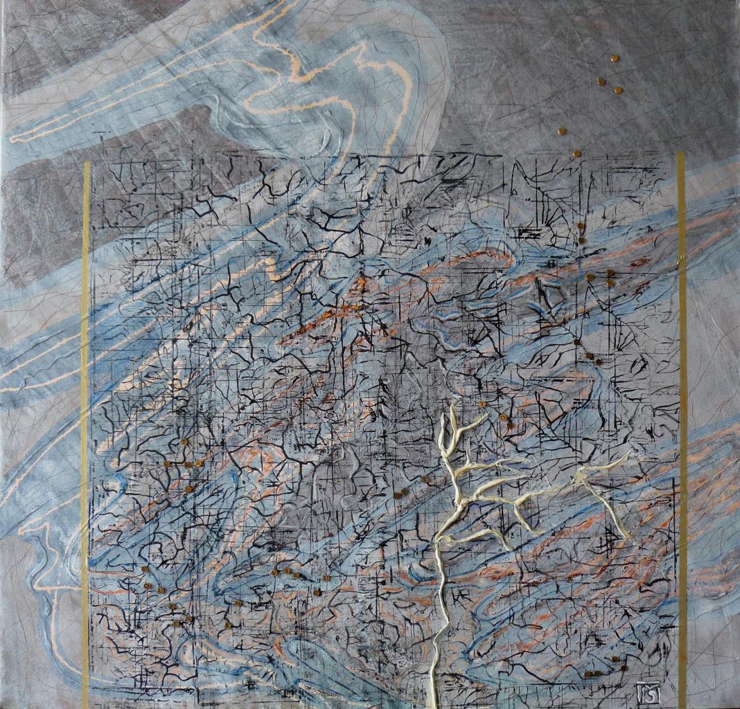 toile, fragment du grand tout 